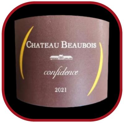 Confidence 2021, le vin du Château Beaubois pour notre blog sur le vin