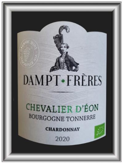 Chevalier d'Eon, le vin du domaine Dampt- Frères pour notre blog sur le vin