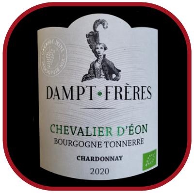 Chevalier d'Eon, le vin du domaine Dampt- Frères pour notre blog sur le vin
