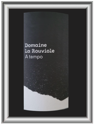 A Tempo 2022. Le vin du Domaile La Rouviole pour notre blog sur le vin.