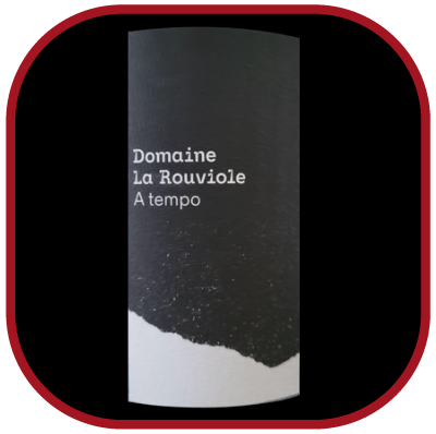 A Tempo 2022. Le vin du Domaile La Rouviole pour notre blog sur le vin.