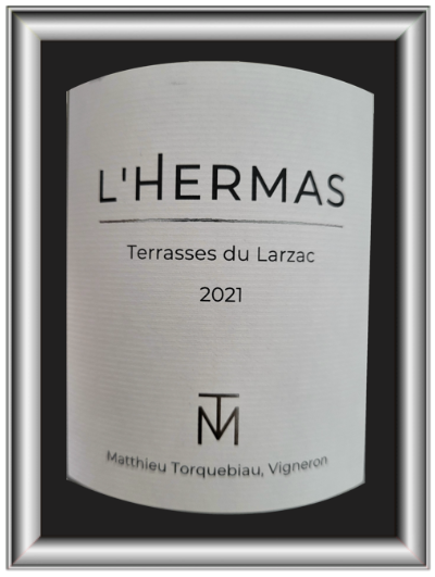 Terrasses du Larzac 2021. Le vin du domaine de l'Hermas pour notre blog sur le vin