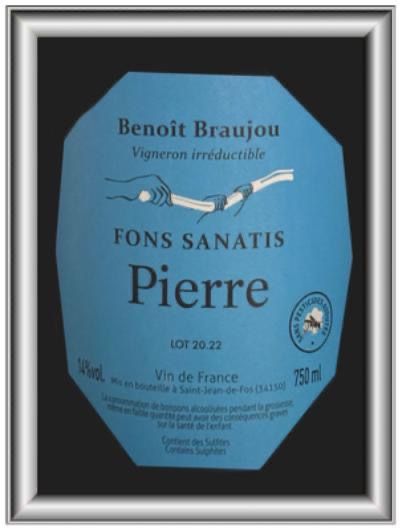 Pierre 2021, le vin du domaine Fons Sanatis pour notre blog sur le vin