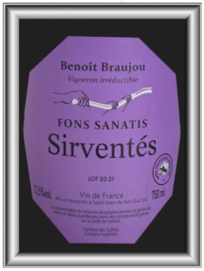 Sirventés, le vin du domaine Fons Sanatis pour notre blog sur le vin