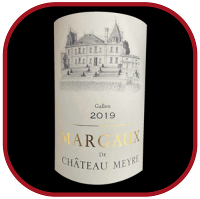 Gallen 2019 le vin du château Meyre pour notre blog sur le vin